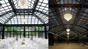 Exporting a Wedding Conservatory to New Franklin, Ohio